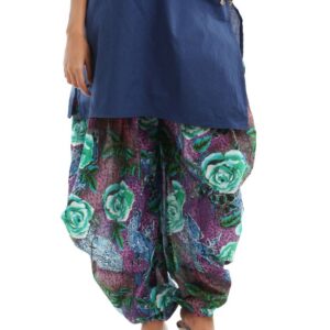 Shree Women Green & Purple Jodhpuri Salwar