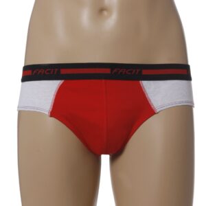 Facit Men Fusion Brie Red Briefs