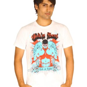 Guerrilla Men's God's Sent White T-shirt
