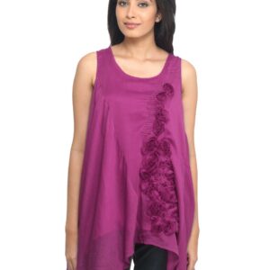 Scullers For Her Women Magenta Top