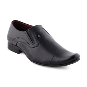 Lee Cooper Men Black Formal Shoes