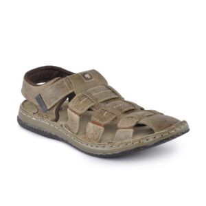 Woodland Men Khaki Casual Sandals