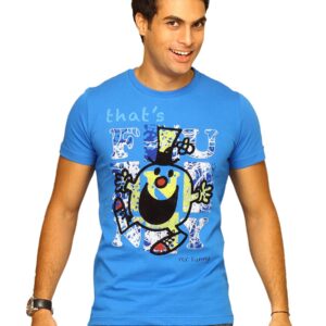 Mr.Men Men's Thats Funny Blue T-shirt