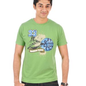 Probase Men Outdoor Event Green Tshirts