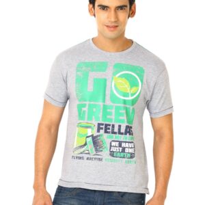 Flying Machine Men HS Grey Tshirts