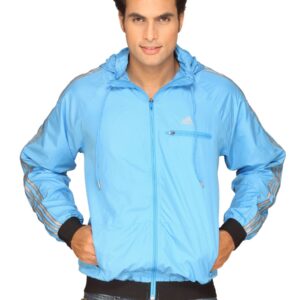 ADIDAS Men Wind Sky Blue Jacket