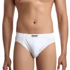 Peter England Men Essentials White Brief