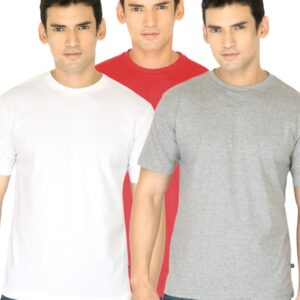 Campbell Men Pack of 3 Solid Tshirts