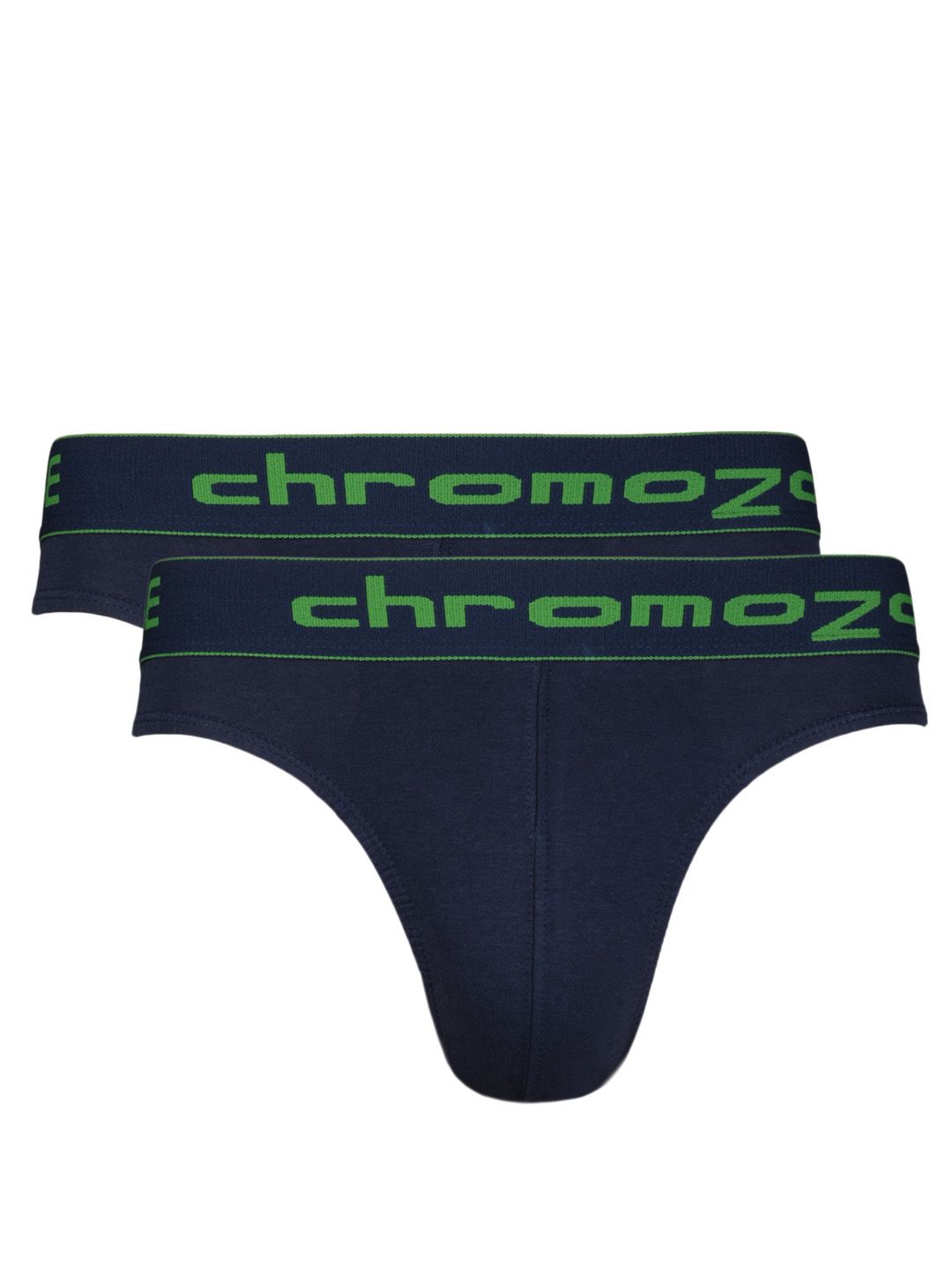 Chromozome Men Blue Pack of 2 Briefs