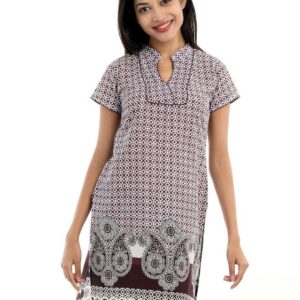 Vishudh Women Maroon Kurta