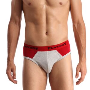 Playboy Men Rap Grey Brief