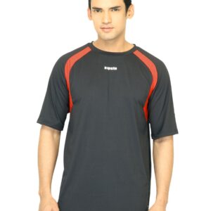 Kipsta Men Solid Black Jerseys