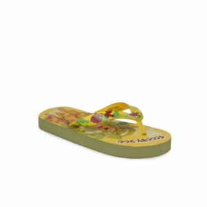 Warner Bros Kids Unisex Yellow Flip Flops