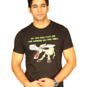 Probase Men's Mirror On The Brown T-shirt