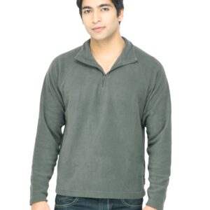 Quechua Men Fleece Olive Sweatshirt