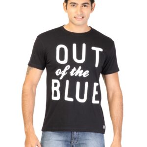 Lee Men Black Printed T-shirt