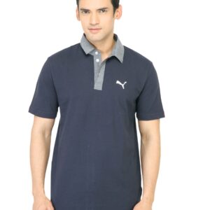Puma Men Generation Navy Blue Polo Tshirt