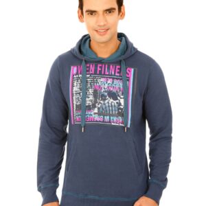 United Colors of Benetton Men Blue Sweatshirt