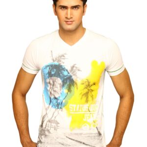 Status Quo Men's Beach White T-shirt