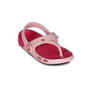 Crocs Kid's Electro Flip Bubblegum Fuchsia Pink Kidswear