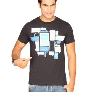 ADIDAS Men's Chat Black T-shirt