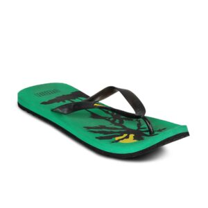 Puma Men's Beach Green Black Flip Flop