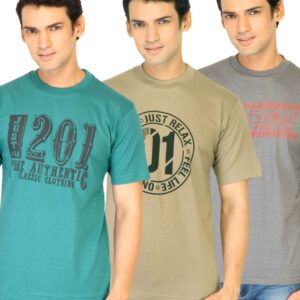 Classic Polo Men Printed pack of 3 Tshirts