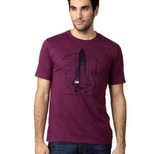 Locomotive Men Purple T-shirt