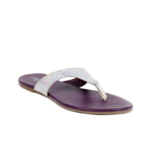 Carlton London Women Silver Solid Open Toe