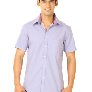Scullers Men Fil A Fil Purple Shirts