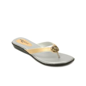 Portia Women Silver Flats