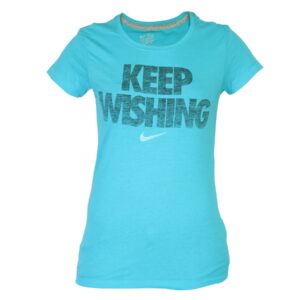 Nike Women You Wish Blue T-shirt