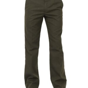 John Miller Men Slim Brown Trousers