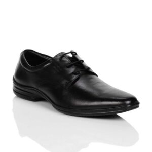 Franco Leone Men Black Formal Shoes