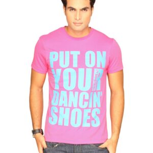 ADIDAS Men's Gdancin Pink T-shirt