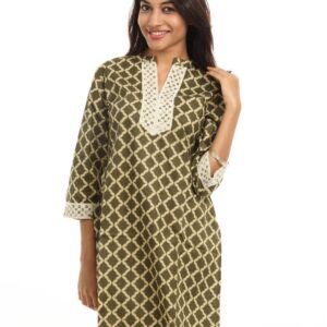 Shree Women Green Kurta