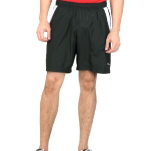 Puma Men Solid Black Shorts