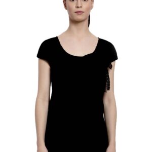 United Colors Of Benetton Women Light Winter Black Tops