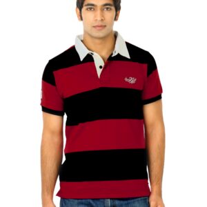 Flying Machine Men Black Polo Tshirts