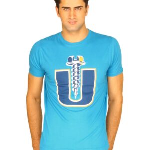 Probase Men's Screw U Blue Tshirt