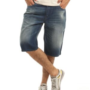 French Connection Men Blue Denim Shorts