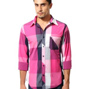 United Colors of Benetton Men Check Multi Shirt