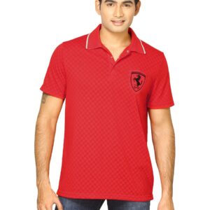 Puma Men Ferrari Red Polo Tshirts