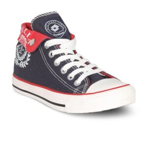 Lotto Unisex Canvas Blue Red Shoe