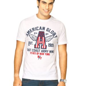 Locomotive Men American Glory White Tshirts