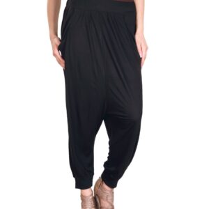 Flying Machine Women Viscose Black Capris