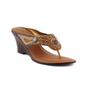 Catwalk Women Bronze Brown Wedges