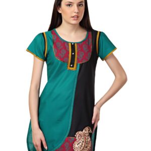 Span Women Green Kurta