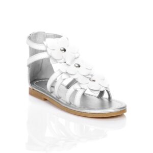 Enroute Teens White Sandals
