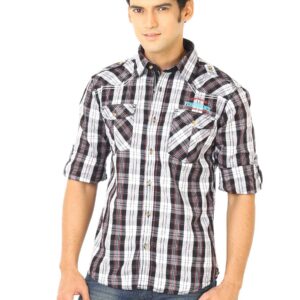 Flying Machine Men Ydc Black Shirts